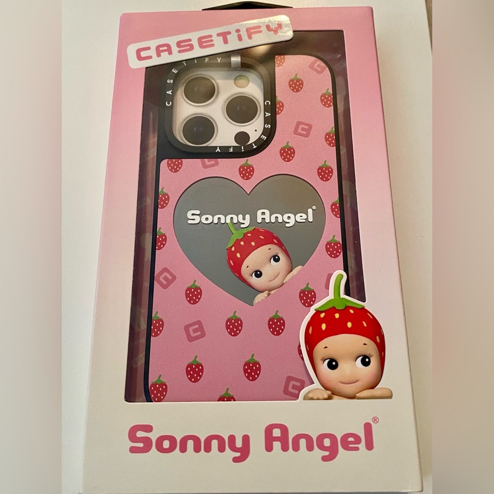Casetify Pink Strawberry Sonny Angel Phone Case
